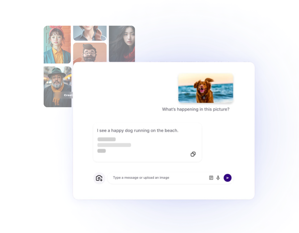 AI chat image