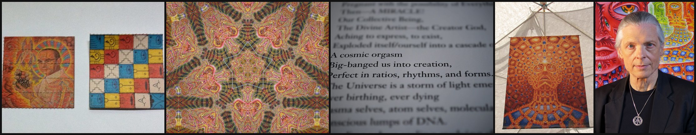 Alex Grey photo collage (CC / public domain)