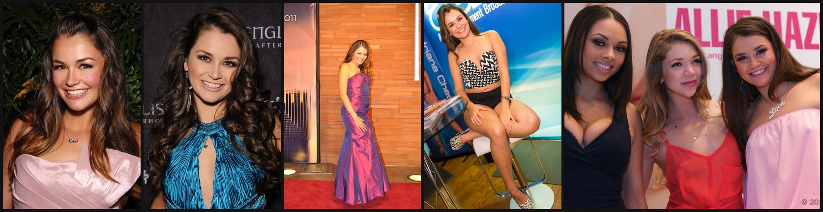 Allie Haze photo collage (CC / public domain)