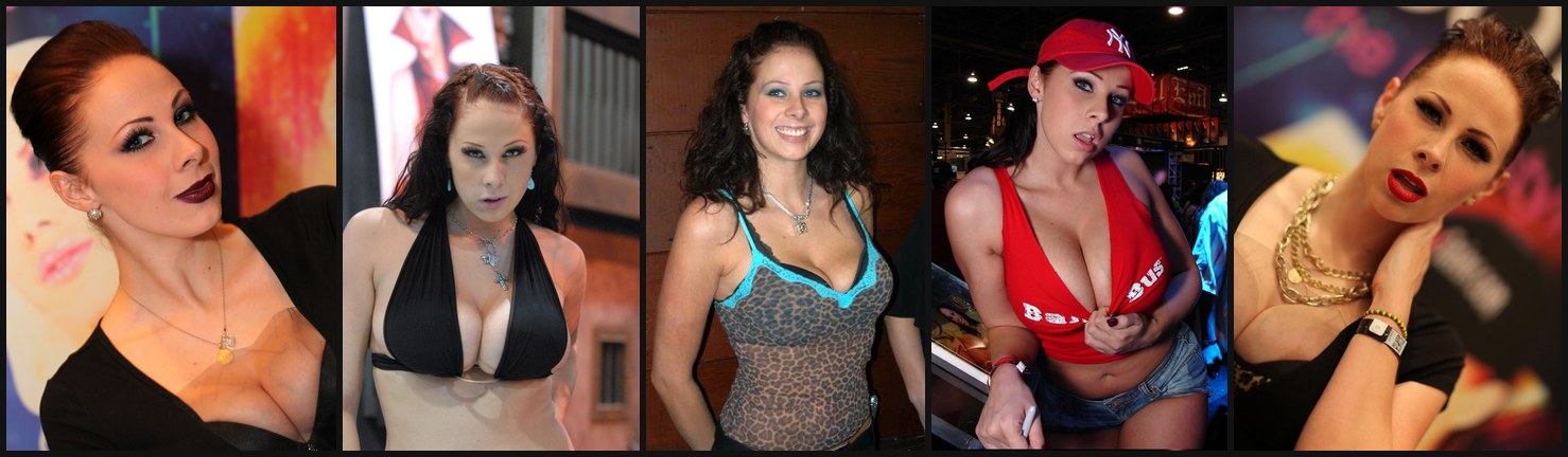Gianna Michaels photo collage (CC / public domain)