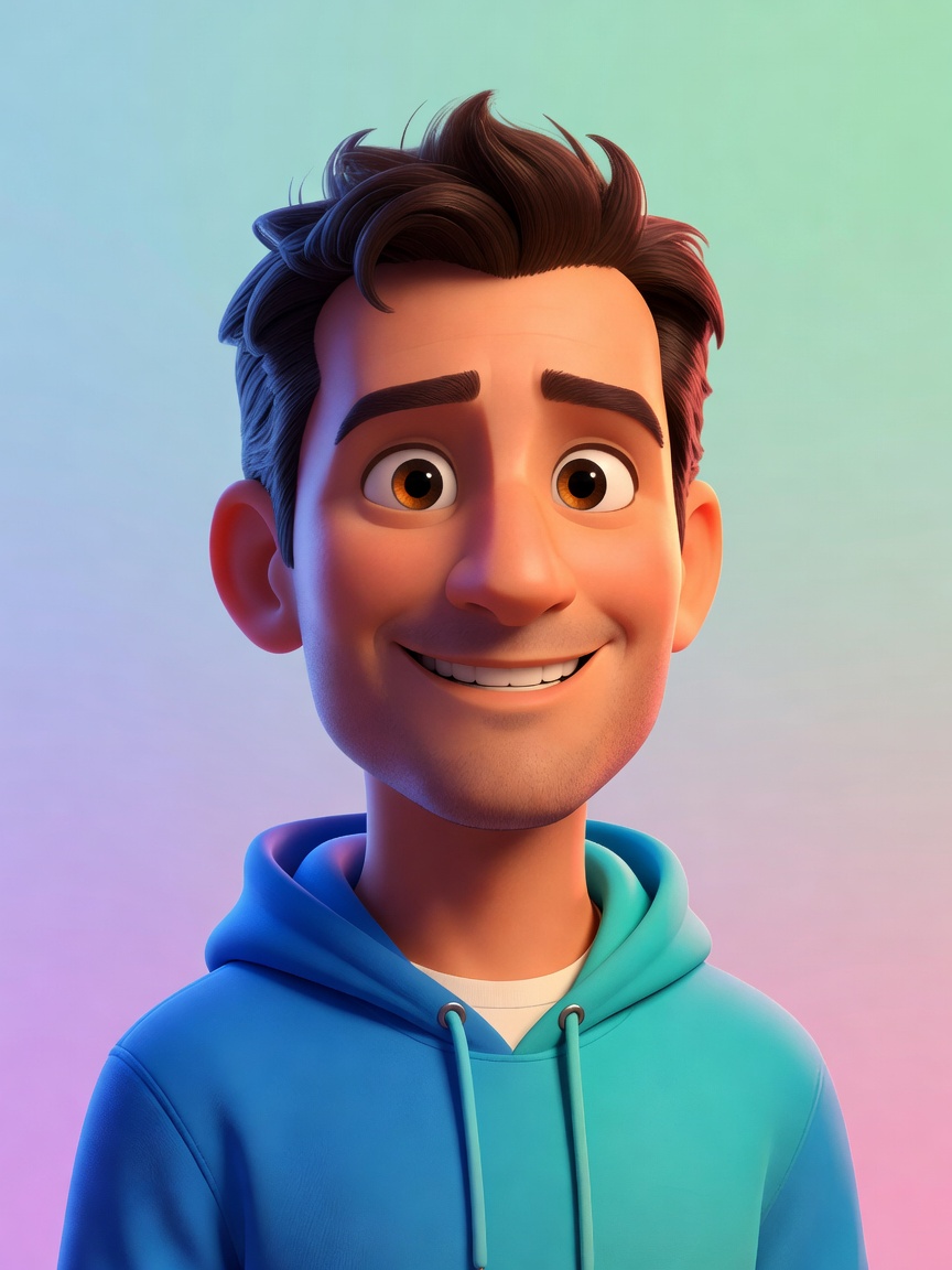 Jordi El Nino Polla cartoon character portrait