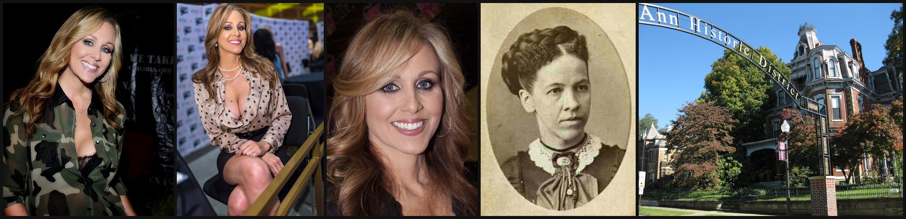Julia Ann photo collage (CC / public domain)