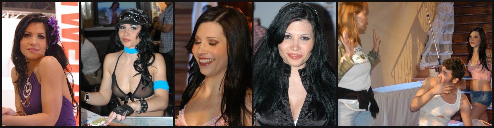 Rebeca Linares photo collage (CC / public domain)