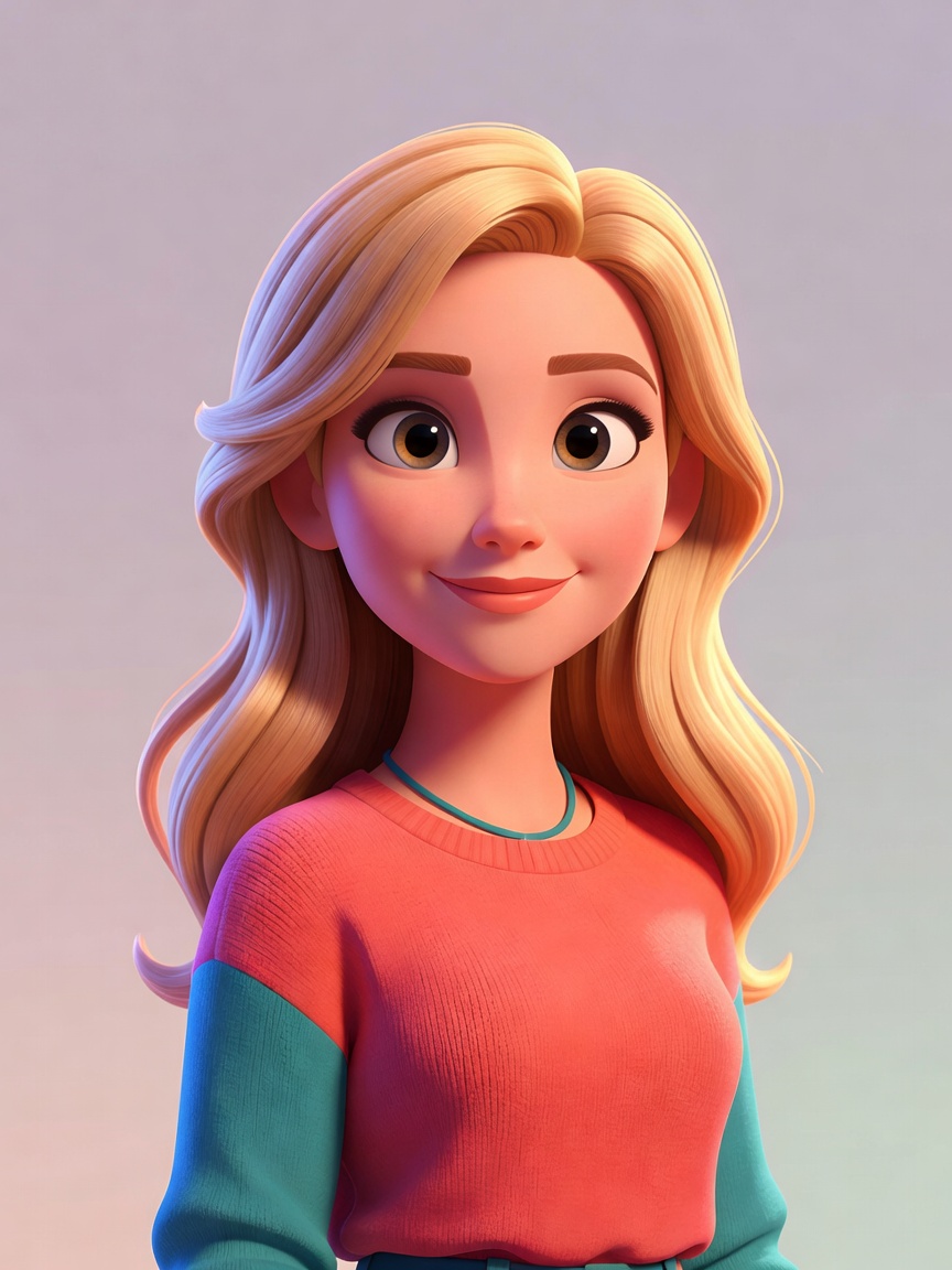 Ryan Conner cartoon character portrait