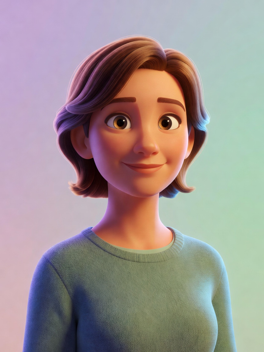 Spencer Bradley cartoon character portrait
